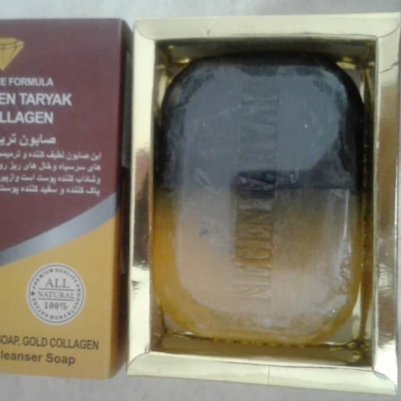 صابون کلاژن اصل | صابون اصل نگین Negen وزن 120 گرم لطیف کننده پوست ،ترمیم کننده پوست و پاک کننده پوست صورت | صابون خارجی | محصولات بهداشتی خارجی | آمریکایی | اروپایی | عربی | اماراتی | دبی | محصولات ب