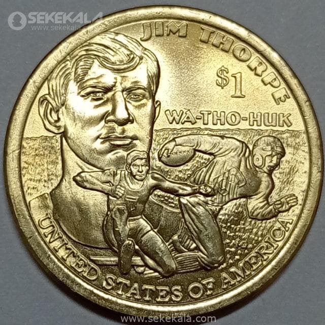 سکه 1 دلار یادبودی کمیاب آمریکا 2018 (UNC)