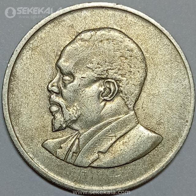 سکه 1 شیلینگ کمیاب کنیا 1967