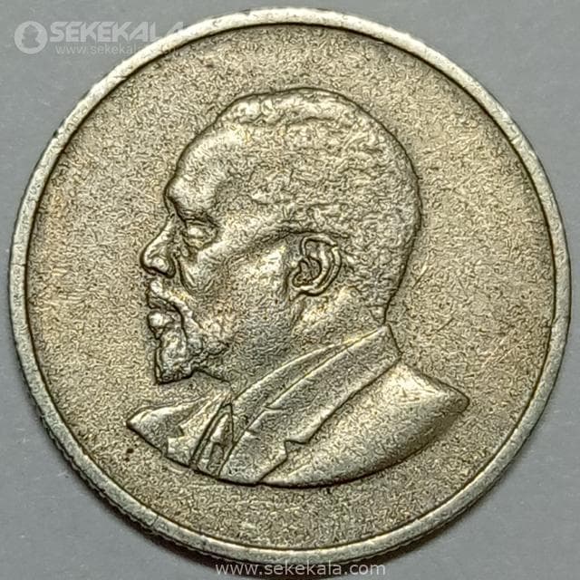 سکه 25 سنت کمیاب کنیا 1966