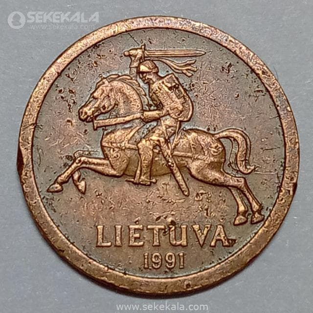 سکه 10 سنتا لیتوانی 1991