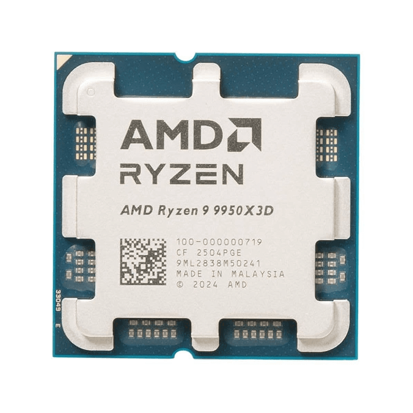 پردازنده مرکزی کامپیوتر (سی پی یو CPU) ای ام دی مدل Ryzen 9 9950X3D