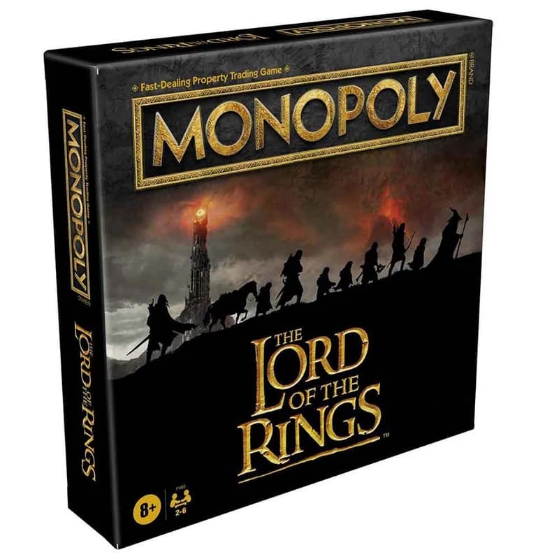 بازی فکری مدل مونوپولی Monopoly طرح ارباب حلقه ها JYV