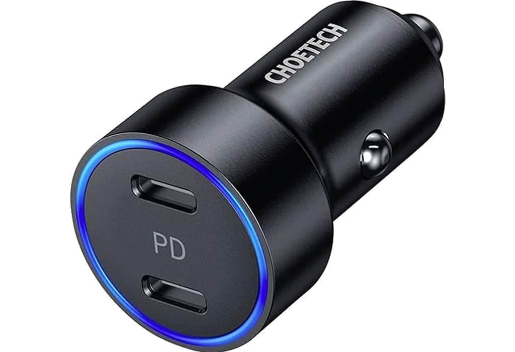 شارژر فندکی فست شارژ ماشین تایپ سی 36 وات چویتک C0054 — تصویر ۱۱
