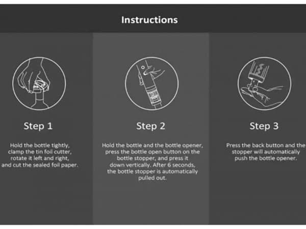 درب باز کن برقی بطری شیائومی XIAOMI Youpin Circle Joy CJ-EKPQ01 Electric Bottle Opener — تصویر ۴