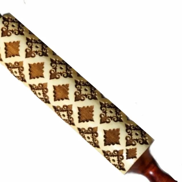 وردنه چوبی طرح سنتی