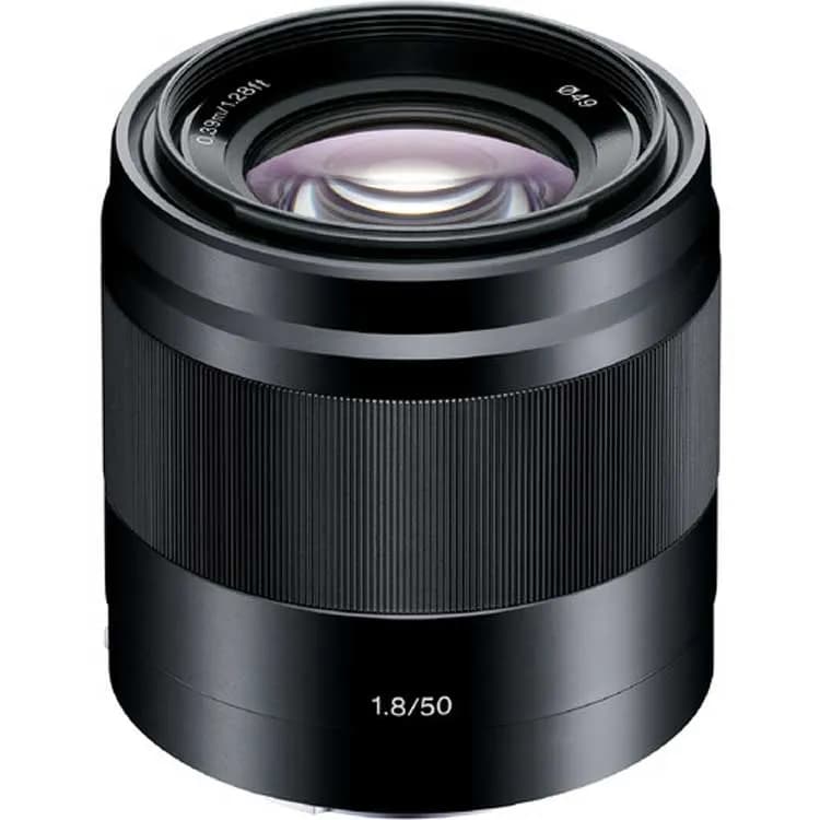 لنز سونی Sony E 50mm f/1.8 OSS Lens Black