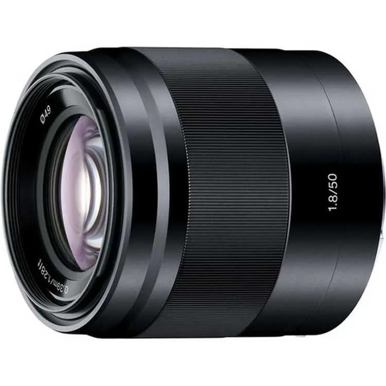 لنز سونی Sony E 50mm f/1.8 OSS Lens Black — تصویر ۴