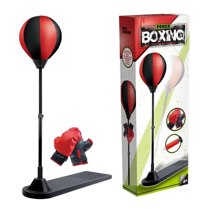 کیسه بوکس ایستاده به همراه دستکش کد 8056