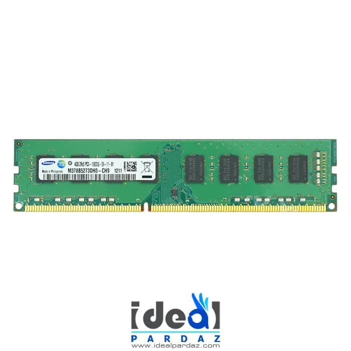 رم دسکتاپ سامسونگ 4 گیگابایت RAM SAMSUNG DDR3 1333 4G