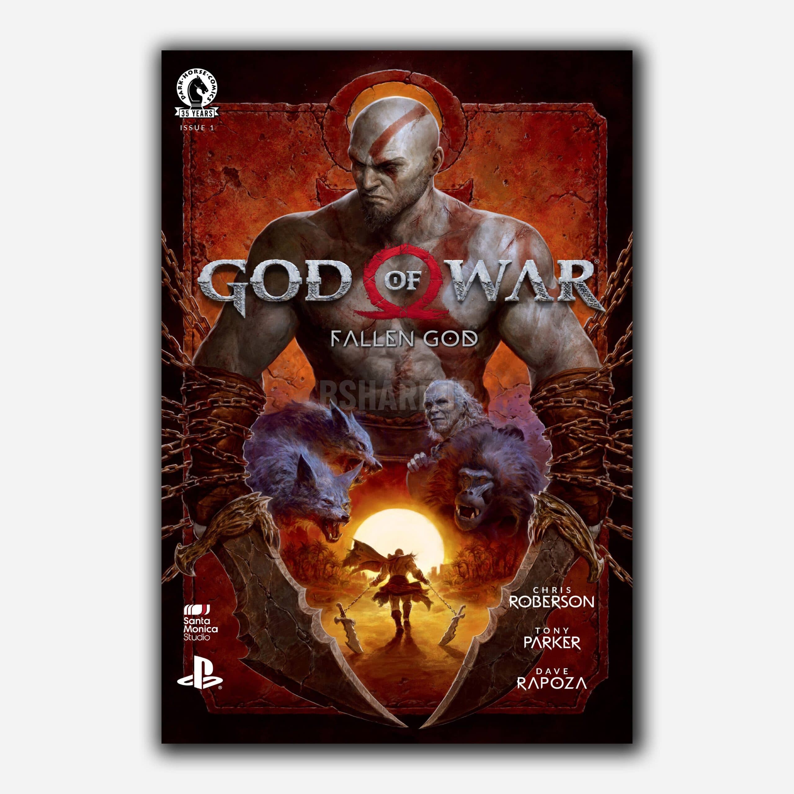 کتاب God of War Fallen God