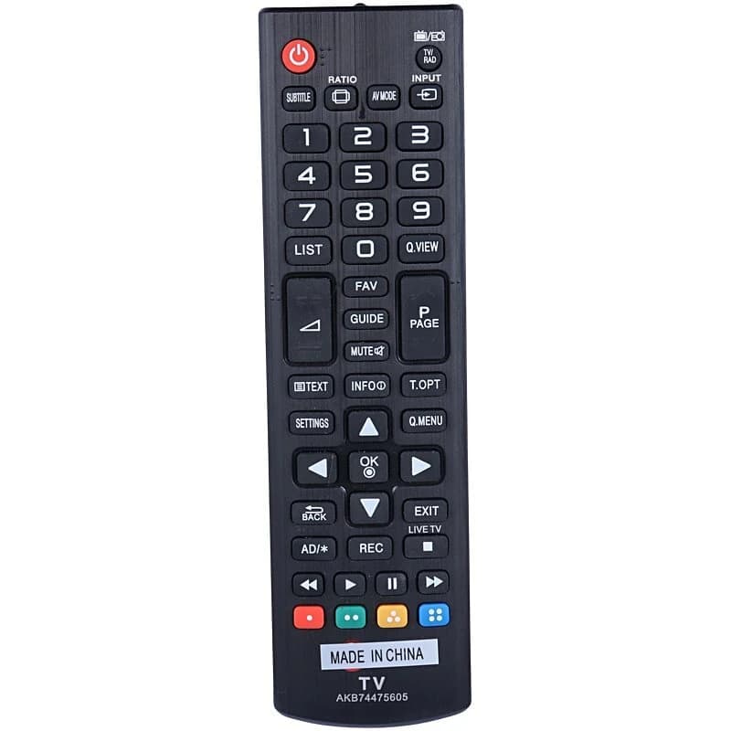 کنترل تلویزیون ال جی LG AKB74475605 میکروسوییچ دار — تصویر ۶