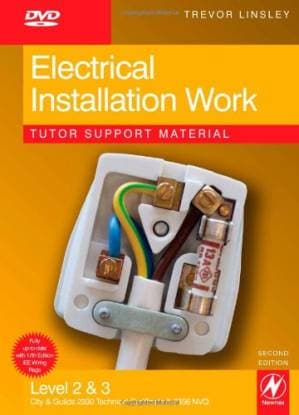 دانلود کتاب Electrical Installation Work Tutor Support Material, Second Edition: City & Guilds 2330 Level 2 and 3 Certificate in Electrotechnical Technology Installation (Buildings & Structures) route