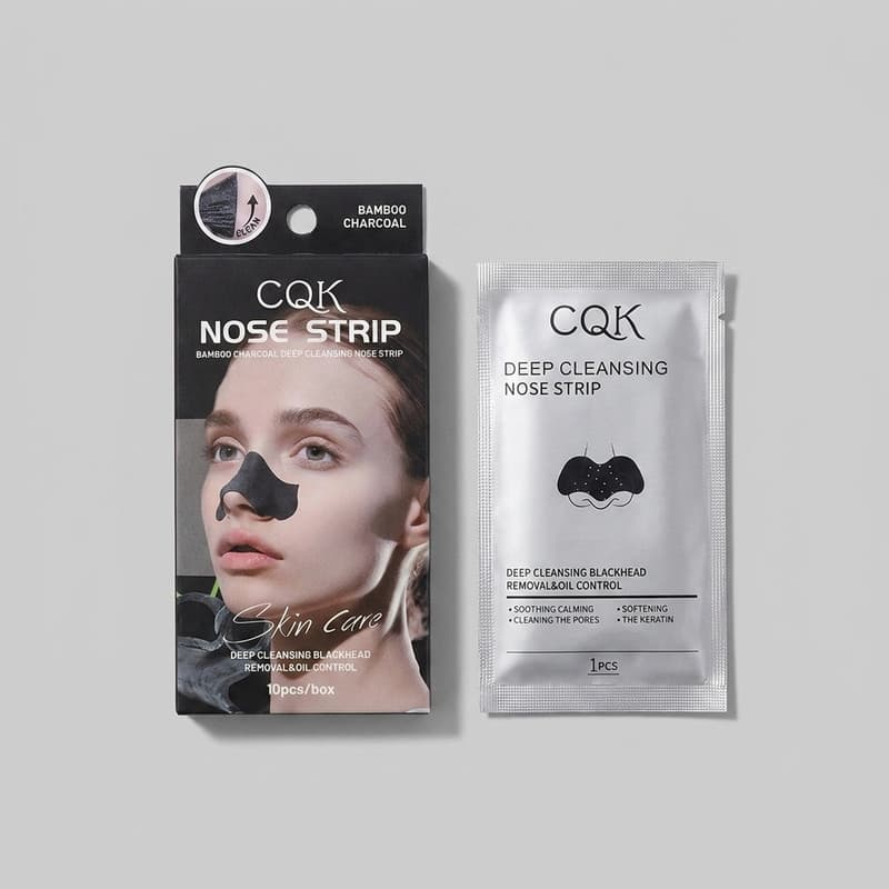 چسب‌ پاک کننده بینی کیو سی کی مدل charcoal