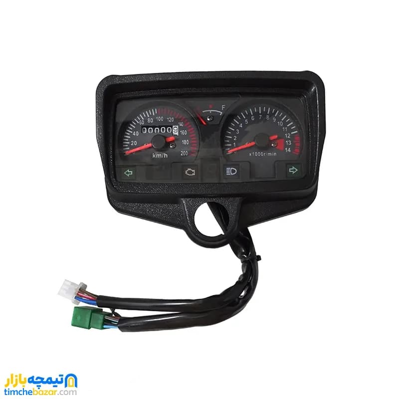کیلومتر آمپر بنزین دار دنده شمار LED موتور سیکلت هوندا CDI انژکتور 200 مکسیم