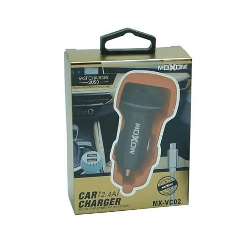 شارژر فندکی MOXOM مدل MX-VC02 کیفیت 100% اورجینال
