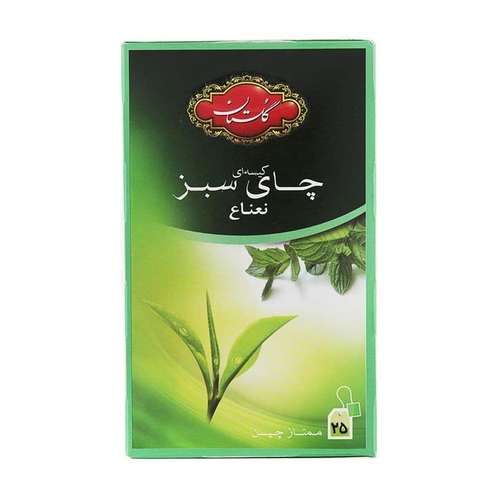 تی بگ چای سبزو نعناع 25عددی (en) گلستان