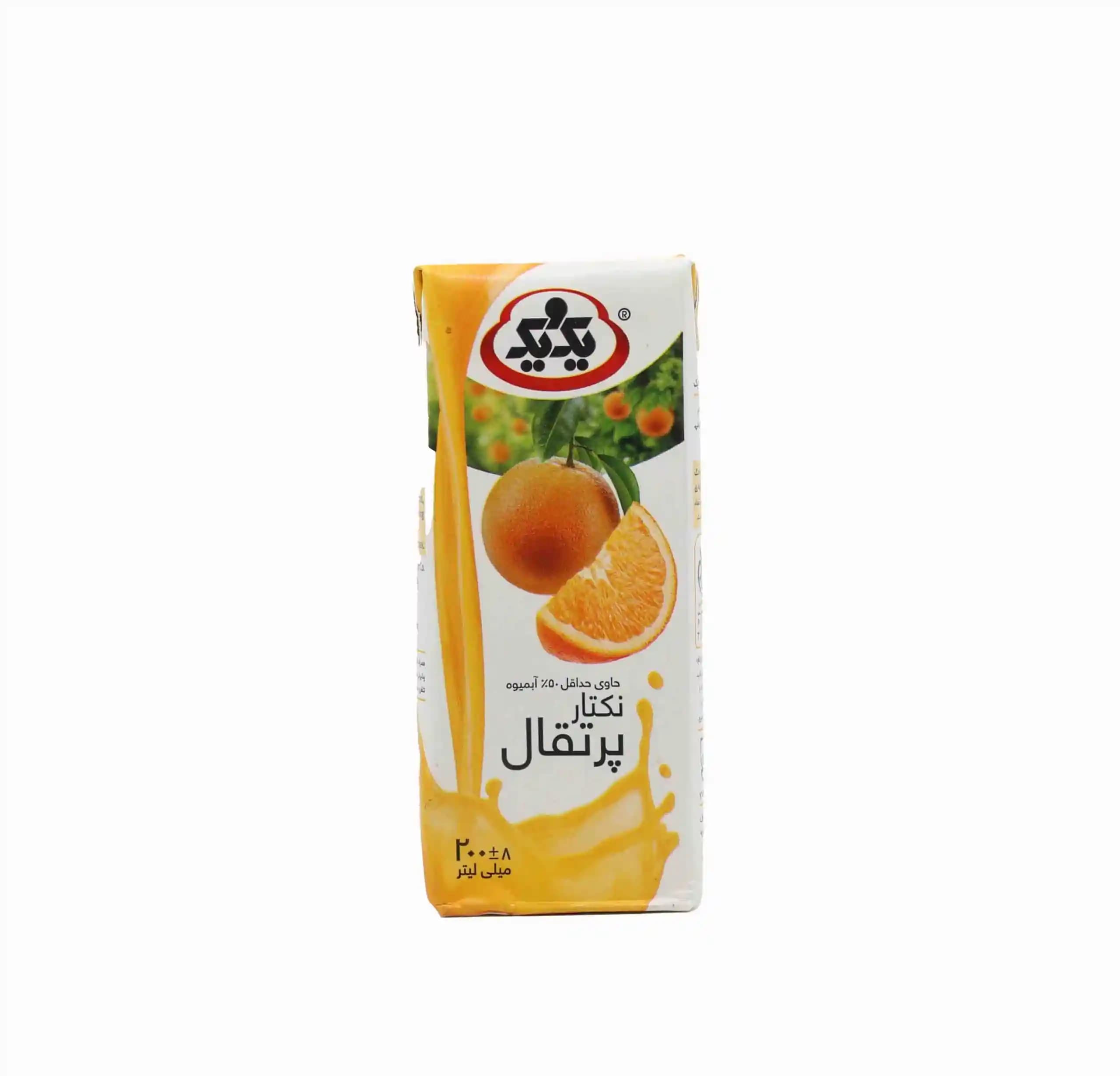 نکتار پرتقال 200 سي سي يک و يک