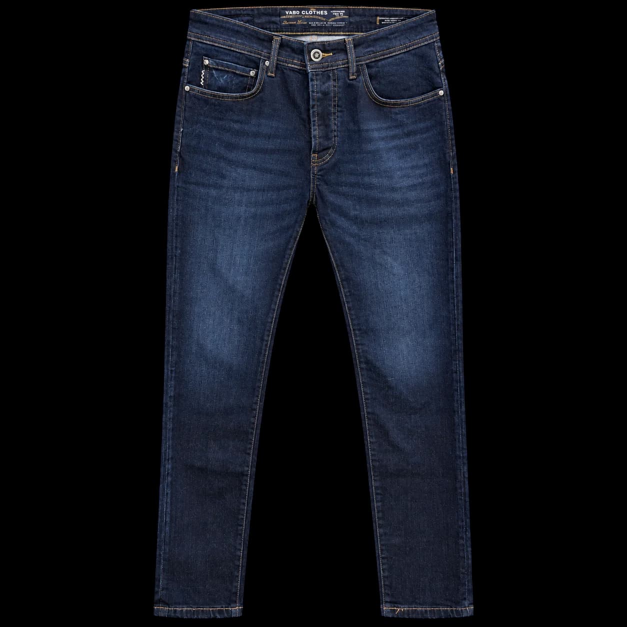 شلوارجین اسلیم وی ای 80 سرمه ای خام