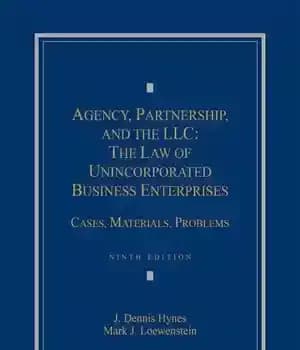 دانلود کتاب Agency, partnership, and the LLC: law of unincorporated business enterprises: cases, materials, problems