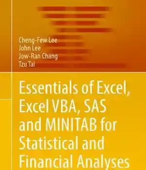 دانلود کتاب Essentials of Excel, Excel VBA, SAS and Minitab for statistical financial analyses