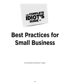 دانلود کتاب The Complete Idiot’s Guide to Best Practices for Small Business