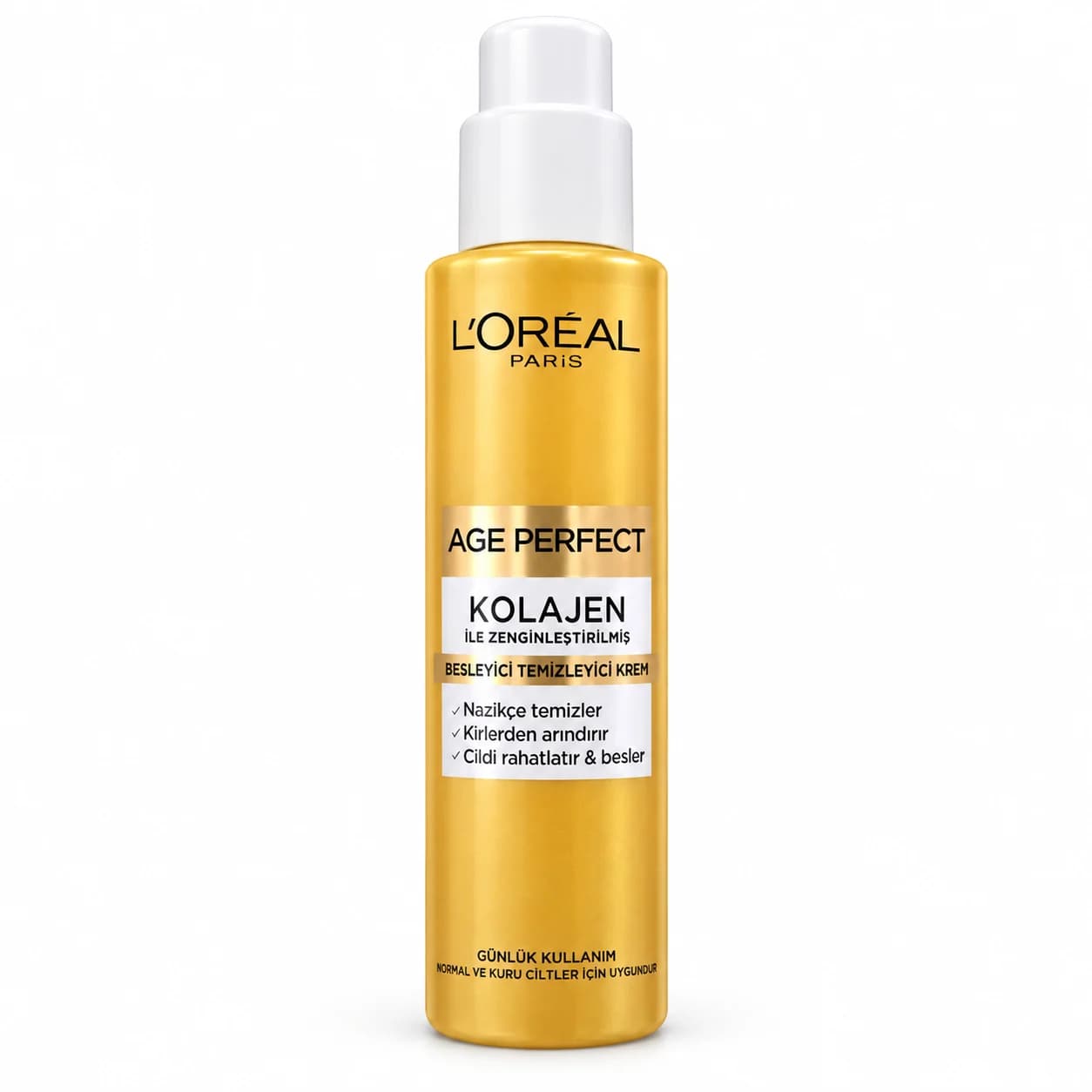 کرم پاک‌کننده صورت کلاژن لورآل پاریس L’Oréal Paris Age Perfect Collagen حجم 150 میل
