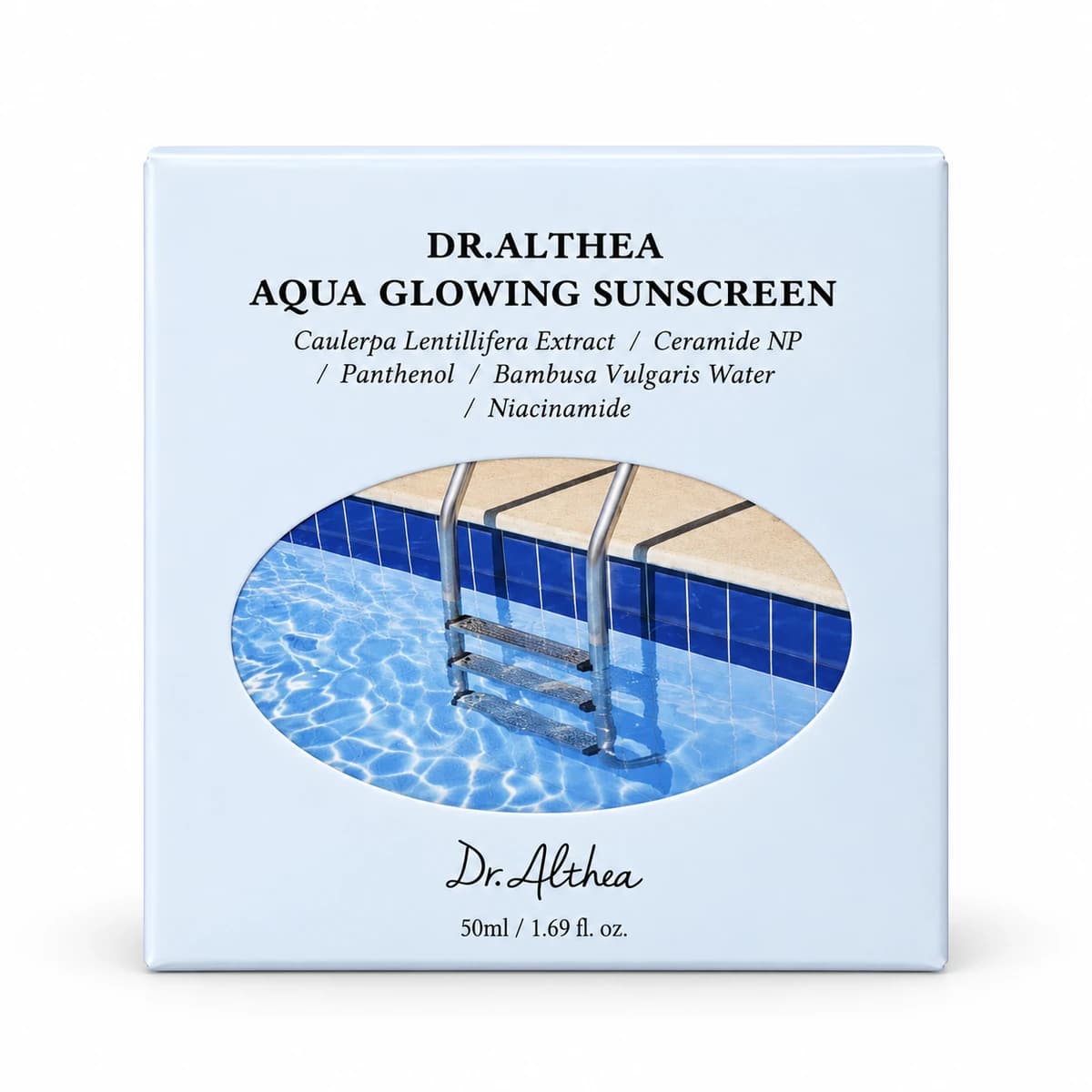 ضد آفتاب دکتر آلتیا Dr.Althea مدل Aqua Glowing حجم ۵۰ میل