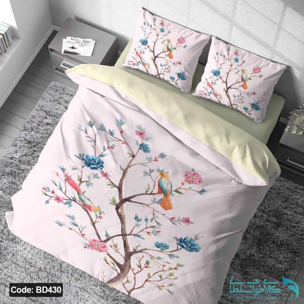 روتختی طرح درخت و پرنده برند دکو کد BD430