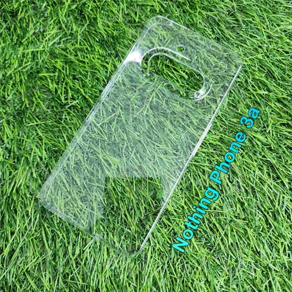 قاب شفاف تمام کریستالی Nothing Phone 3a مارک LEXOM — تصویر ۷