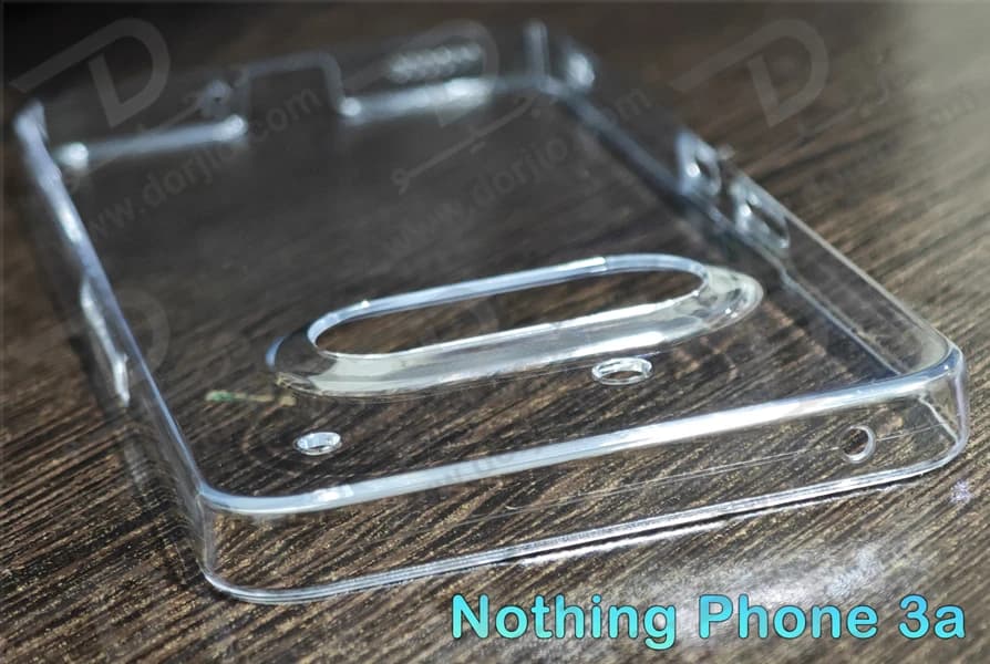 قاب شفاف تمام کریستالی Nothing Phone 3a مارک LEXOM — تصویر ۸