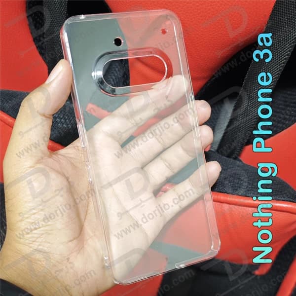 قاب شفاف تمام کریستالی Nothing Phone 3a مارک LEXOM — تصویر ۶
