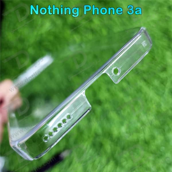 قاب شفاف تمام کریستالی Nothing Phone 3a مارک LEXOM — تصویر ۳