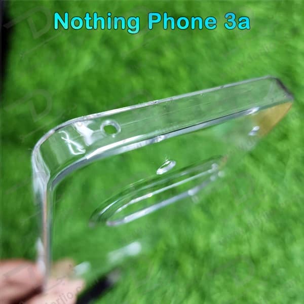 قاب شفاف تمام کریستالی Nothing Phone 3a مارک LEXOM — تصویر ۴