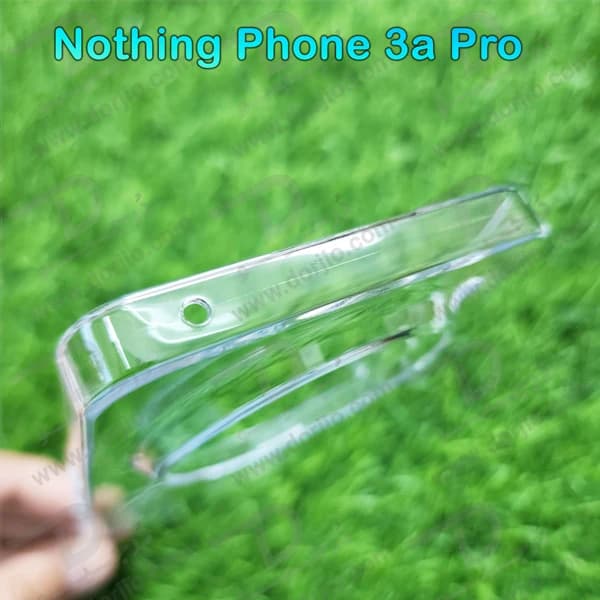 قاب شفاف تمام کریستالی Nothing Phone 3a Pro مارک LEXOM — تصویر ۳