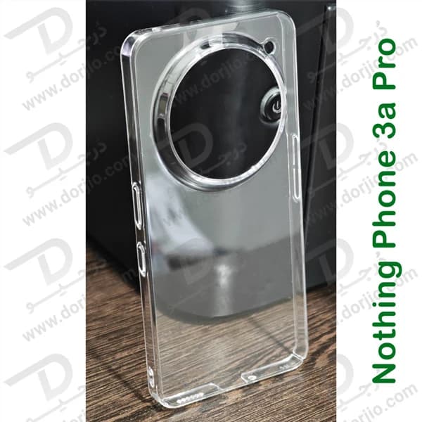 قاب شفاف تمام کریستالی Nothing Phone 3a Pro مارک LEXOM — تصویر ۸