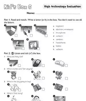 دانلود کتاب Kid’s Box Level 6 Tests