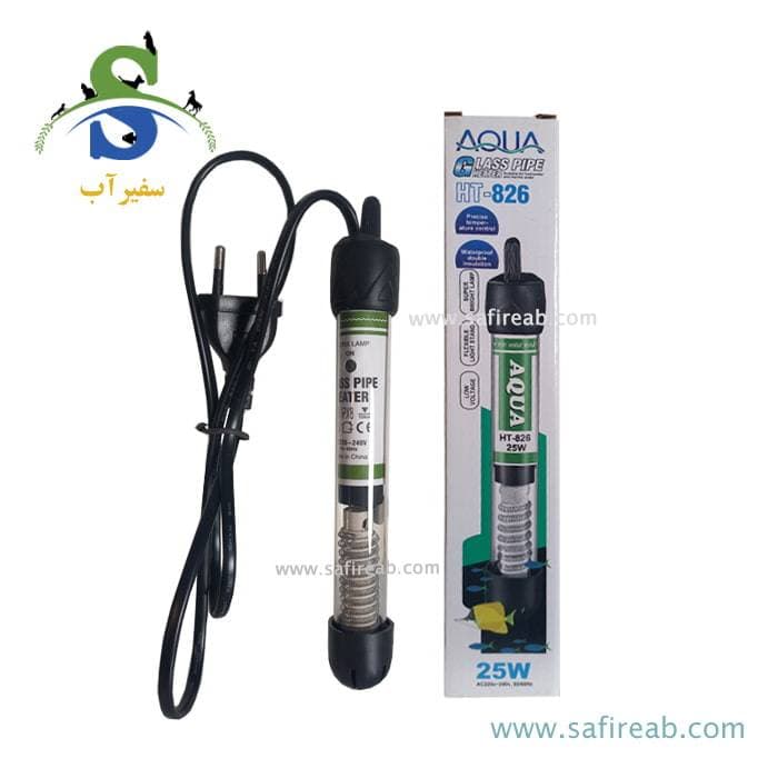بخاری آکواریوم مدل HT-826 25W آکوا