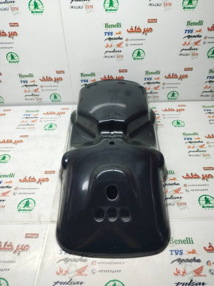 گلگیر (قاب کاور فلاپ دمی) زیر چراغ خطر عقب موتور تریل xl ایکس ال مشکی