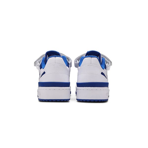 کتونی ست آدیداس فوروم سفید آبی Adidas Forum Low White Royal Blue — تصویر ۳