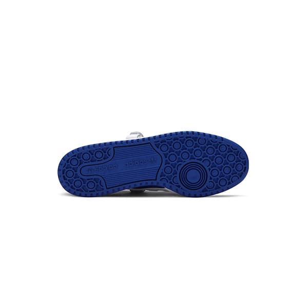 کتونی ست آدیداس فوروم سفید آبی Adidas Forum Low White Royal Blue — تصویر ۴