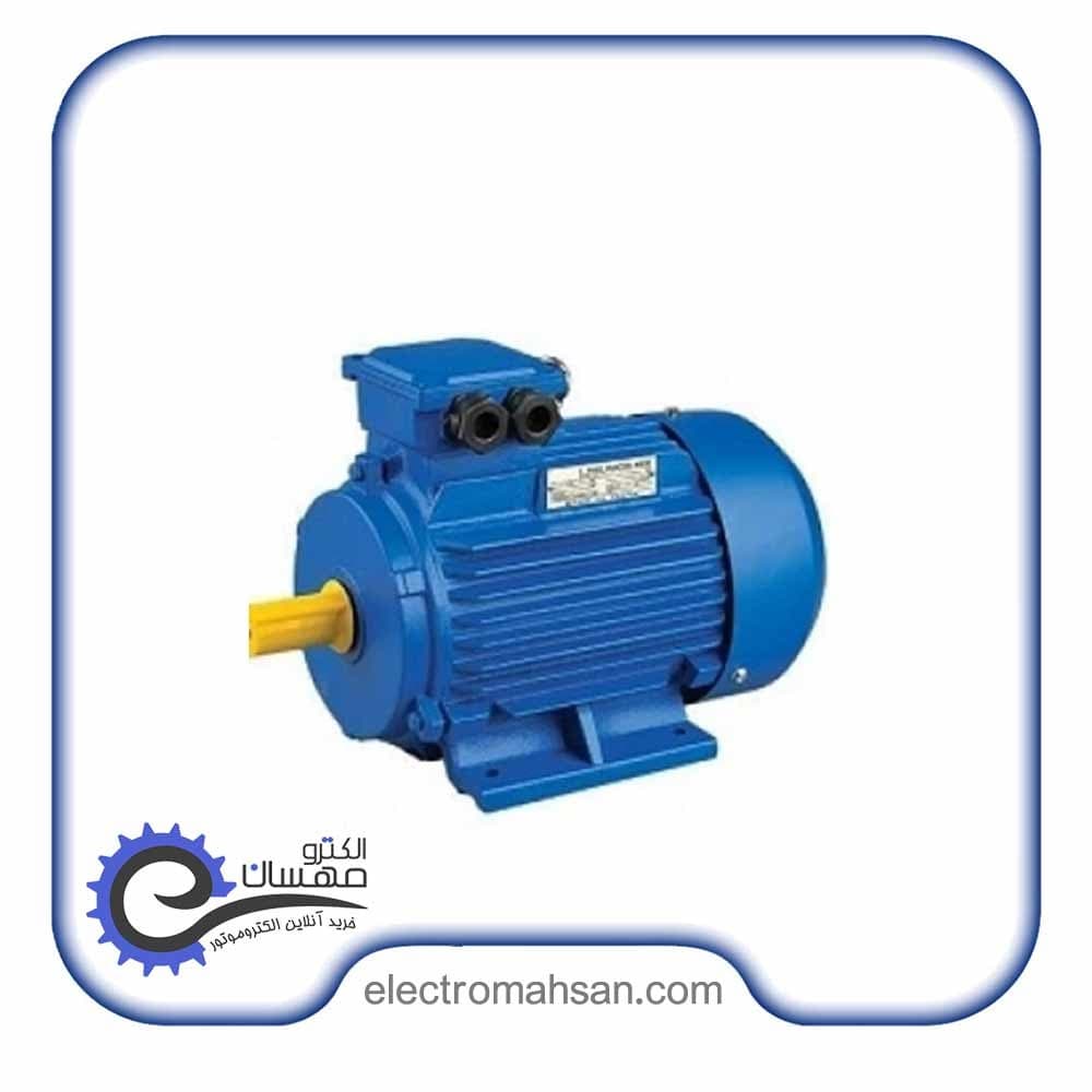 الکتروموتور گوانگلو 1.5کیلووات(2 اسب) سه فاز 1500دور پوسته چدن