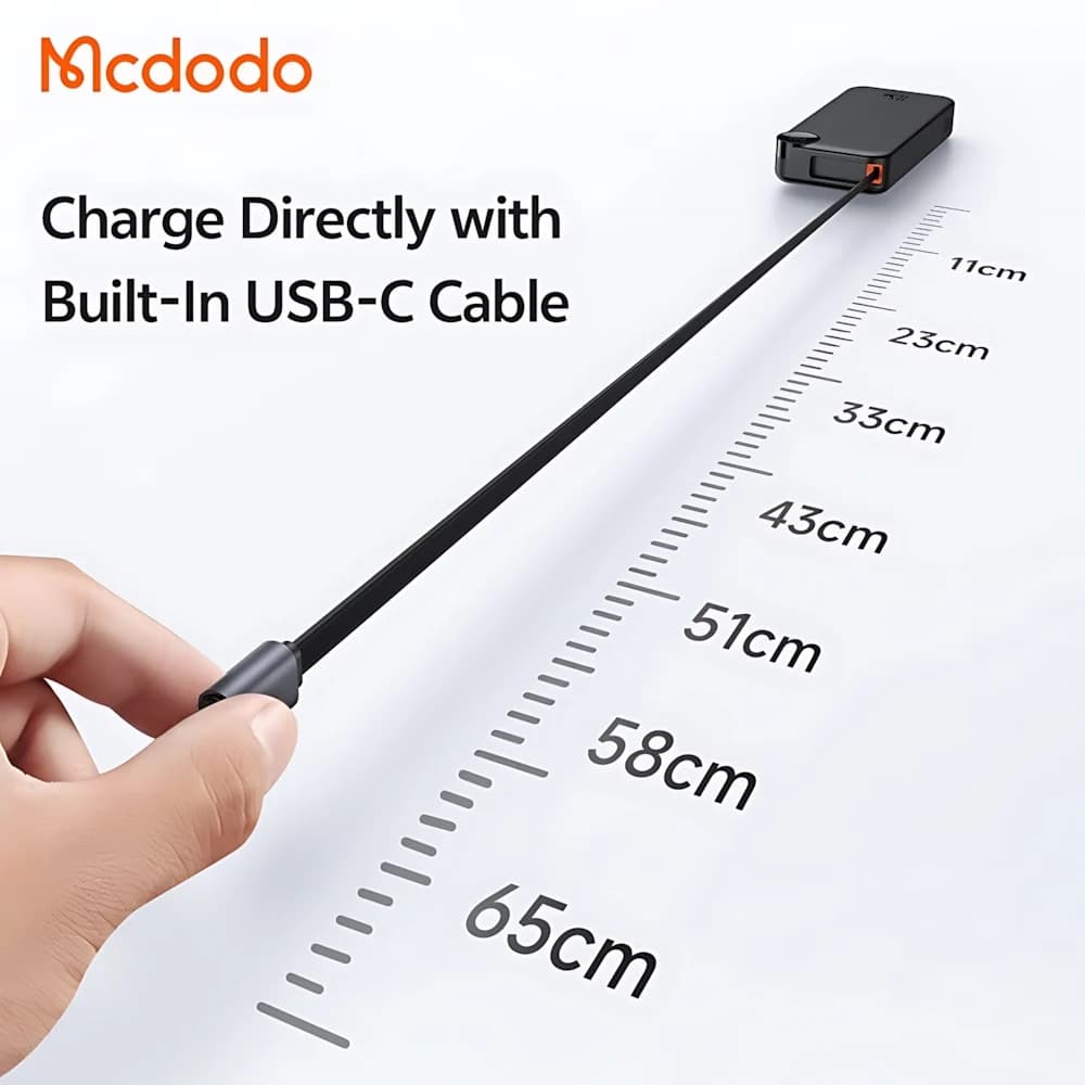 پاوربانک مک دودو مدل MC-386 ظرفیت 10000 میلی آمپرساعت — تصویر ۸