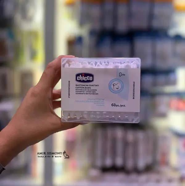 گوش پاکن چیکو اورجینال 60 عددی — تصویر ۲
