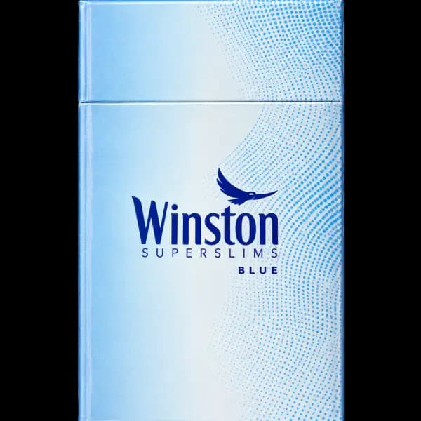 سیگار وینستون سوپراسلیم آبی عرب Winston superslims blue arab