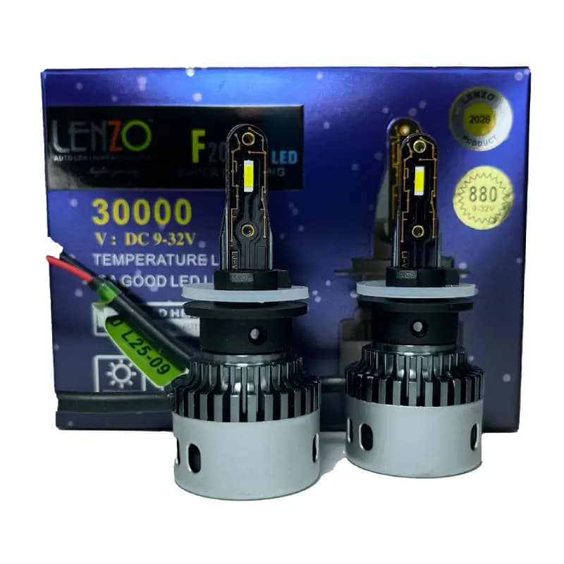هدلایت F20 پایه 880 برند لنزو 25 وات بسته 2 عددی
