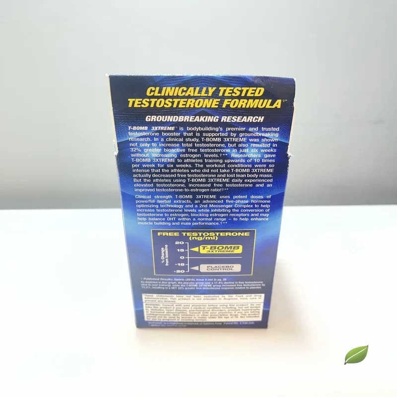 تی-بامب ۳ اکستریم ام اچ پی ۱۶۸ کپسولی | MHP T-Bomb 3Xtreme Testosterone Booster 168 Capsules — تصویر ۳