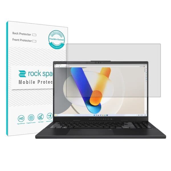 گلس لپ تاپ ایسوس Vivobook pro 15 مدل نانو هیدروژل برند راک اسپیس