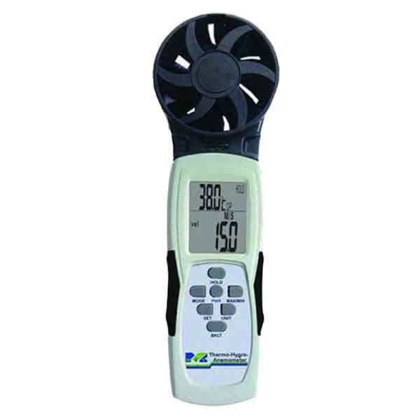 فلومتر باد، دما و رطوبت سنج دیتالاگر ام آی سی مدل MIC 98658