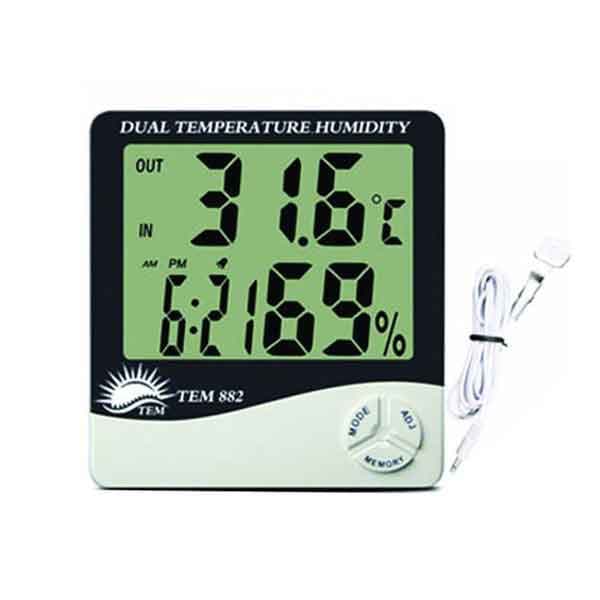 ترمورطوبت سنج ماکزیمم و مینیمم تم مدل TEM-882